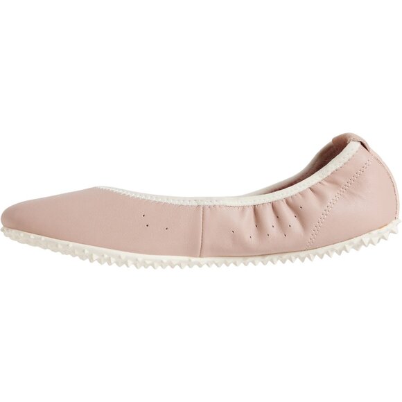 NEW Plae Crosby Ballerina Flats wide width Leather in Dusty Rose unisex 825 3s2 - Picture 4 of 6